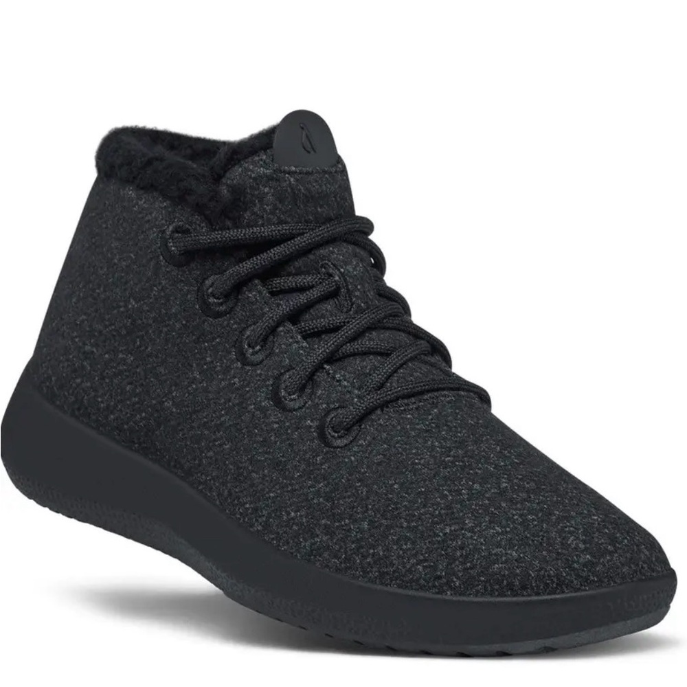 Allbirds Women’s Wool Runner-up Mizzles Black Size 9